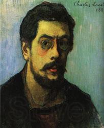 Charles Laval self-Portrait France oil painting art